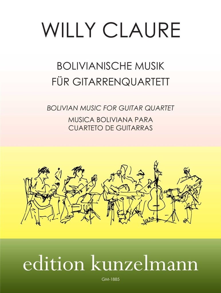 Bolivianische Musik Für Gitarrenquartett